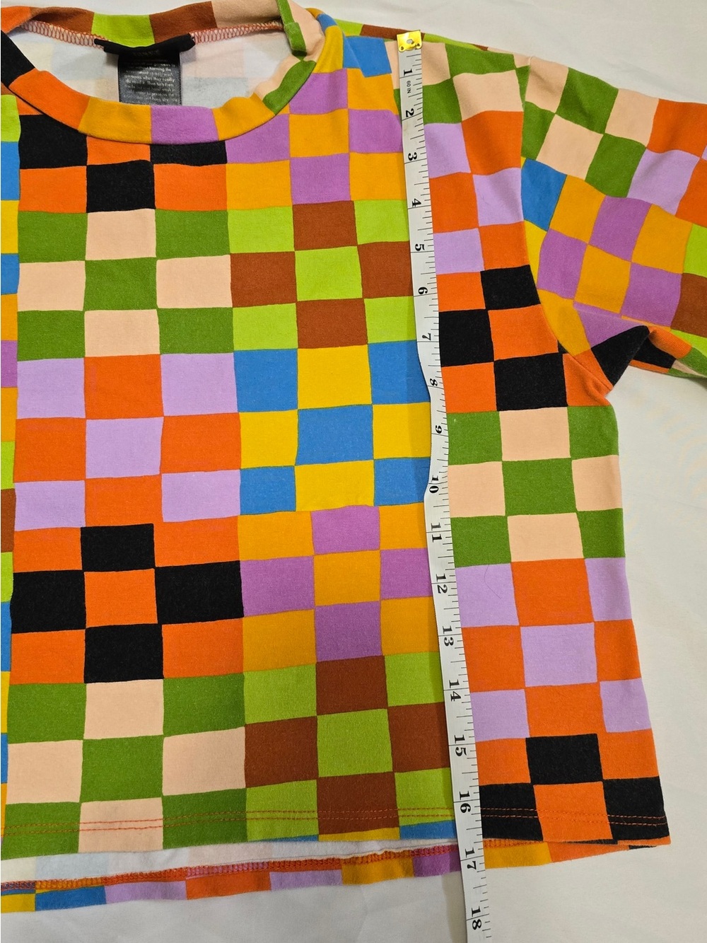 Nooworks carnival print crop top - Picture 4 of 7